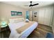 Bright bedroom with a king-size bed, and plenty of closet space at 2658 48Th S St, Gulfport, FL 33711