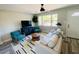 Bright living room with a neutral color scheme and modern decor at 2658 48Th S St, Gulfport, FL 33711