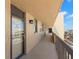 Building hallway with view of the city at 14900 Gulf Blvd # 410, Madeira Beach, FL 33708