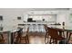 Well-equipped kitchenette with bar seating and modern appliances at 3825 Pompano Se Dr, St Petersburg, FL 33705