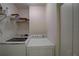 Convenient laundry room with washer and dryer included at 1106 Lennox W Rd, Palm Harbor, FL 34683