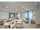 Relaxing lounge with comfortable seating and city views at 1 Beach Se Dr # 2007, St Petersburg, FL 33701