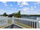 Enjoy serene water views from this balcony at 3825 Pompano Se Dr, St Petersburg, FL 33705