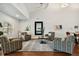 Comfortable lounge area with seating and a coffee table at 3825 Pompano Se Dr, St Petersburg, FL 33705