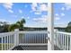 Private balcony offering scenic waterfront views at 3825 Pompano Se Dr, St Petersburg, FL 33705