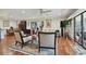 Spacious living area with hardwood floors and a view at 36750 Us Highway 19 N # 05213, Palm Harbor, FL 34684
