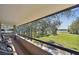 Relaxing balcony view overlooking golf course and water at 36750 Us Highway 19 N # 05213, Palm Harbor, FL 34684