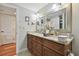 Spa-like bathroom with double vanity and large shower at 36750 Us Highway 19 N # 05213, Palm Harbor, FL 34684