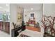 Spacious entryway, hardwood floors, view into kitchen at 36750 Us Highway 19 N # 05213, Palm Harbor, FL 34684
