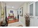 Bright entryway with hardwood floors and decorative accents at 36750 Us Highway 19 N # 05213, Palm Harbor, FL 34684
