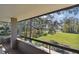 Serene balcony view of the golf course and trees at 36750 Us Highway 19 N # 05213, Palm Harbor, FL 34684