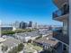 Panoramic balcony view of the city and waterways at 450 Knights Run Ave # 1607, Tampa, FL 33602