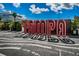 Large red Tampa sign with a cruise ship in the background at 1209 E Cumberland Ave # 508, Tampa, FL 33602