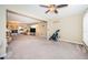 Spacious living room with ample natural light and neutral carpeting at 2293 Swedish Dr # 43, Clearwater, FL 33763