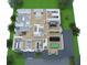 Second floor plan with bedrooms, baths, and bonus room at 3814 W Tacon St, Tampa, FL 33629