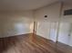 Living room with hardwood floors and high ceilings at 2672 Arjay Ct, Palm Harbor, FL 34684