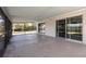 Large screened patio with sliding glass doors at 505 S 56Th St, Tampa, FL 33619