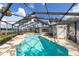 Refreshing pool with screened enclosure and waterfront views at 505 S 56Th St, Tampa, FL 33619