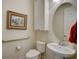 Stylish bathroom with granite vanity and updated fixtures at 1804 Pacific Dunes Dr, Sun City Center, FL 33573