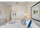 Bedroom with large closet and neutral color palette at 1804 Pacific Dunes Dr, Sun City Center, FL 33573