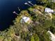 Private dock and waterfront access at 505 S 56Th St, Tampa, FL 33619