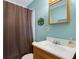 Simple bathroom with shower and vanity at 1001 57Th N Ave, St Petersburg, FL 33703