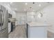 Modern kitchen with stainless steel appliances and granite countertops at 2010 1/2 E Wood St # St, Tampa, FL 33604