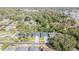 Aerial view of two new construction homes in a neighborhood at 2010 1/2 E Wood St # St, Tampa, FL 33604