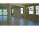 Open-concept living room with lots of natural light at 1027 Ocean Spray Dr, Ruskin, FL 33570