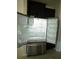 Spacious stainless steel refrigerator with open doors for easy organization and access at 1027 Ocean Spray Dr, Ruskin, FL 33570