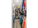 Large walk-in closet with ample shelving and hanging space at 104 Cypress Pond Rd, Palm Harbor, FL 34683