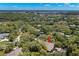 Aerial view showing building location and neighborhood at 104 Cypress Pond Rd, Palm Harbor, FL 34683