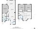 Two-story floor plan; main bedroom, living room, kitchen and laundry at 6400 46Th N Ave # 8, Kenneth City, FL 33709