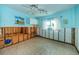 Under-renovation kitchen with tiled floor at 302 Lagoon Dr, Palm Harbor, FL 34683