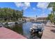 Picturesque waterfront community showcasing boat docks and serene water views for tranquil living and easy access for boaters at 2571 Cyprus Dr # 1-202, Palm Harbor, FL 34684