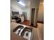 Kitchen with stainless steel appliances and pantry at 18001 Richmond Place Dr # 425, Tampa, FL 33647