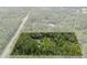 Large wooded lot outlined, showcasing a secluded home amidst tall, dense trees, and privacy at 5143 Culbreath Rd, Brooksville, FL 34601