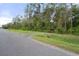 Street view showcasing the property's access, with mature trees lining the road and a glimpse of the landscape at 5143 Culbreath Rd, Brooksville, FL 34601