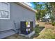 Side view of exterior home showing the AC unit at 5721 12Th S Ave, Gulfport, FL 33707