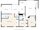 Floor plan showing general layout at 5721 12Th S Ave, Gulfport, FL 33707
