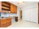 Functional home office with cabinets and workspace at 907 La Jolla Ave, Sun City Center, FL 33573