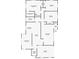 Shows a 3 bedroom, 2 bath home with garage at 907 La Jolla Ave, Sun City Center, FL 33573