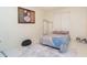 Cozy bedroom with a double bed and ample closet space at 907 La Jolla Ave, Sun City Center, FL 33573