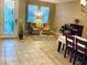 Bright dining room with tile floors and seating area at 2117 Valterra Vista Way, Valrico, FL 33594