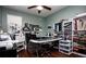 Home office with sewing machine and craft supplies at 2117 Valterra Vista Way, Valrico, FL 33594
