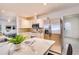 Modern kitchen boasting stainless steel appliances and marble countertops at 3275 Fox Hill Dr, Clearwater, FL 33761