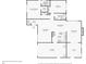 Detailed floor plan showcasing the layout of the home with labeled rooms and dimensions at 4004 Claremont Dr, New Port Richey, FL 34652