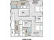 Third floor plan with Primary and secondary bedrooms, and laundry area at 407 S Albany Ave # 1, Tampa, FL 33606