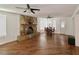 Bright dining room with hardwood floors and a charming wooden table at 218 6Th Sw Ave, Ruskin, FL 33570