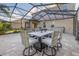 Outdoor patio with seating area and a view at 11339 Tayport Loop, New Port Richey, FL 34654